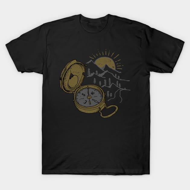 Compass T-Shirt by quilimo